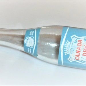 BX55 Rare 7.75" CANADA DRY Sparkling Water Bottle 6 fl oz Vintage Pop Bottle